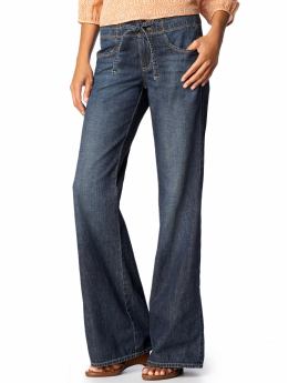Women: Women's The Flirt Lightweight Drawstring Jeans - Dark Authentic