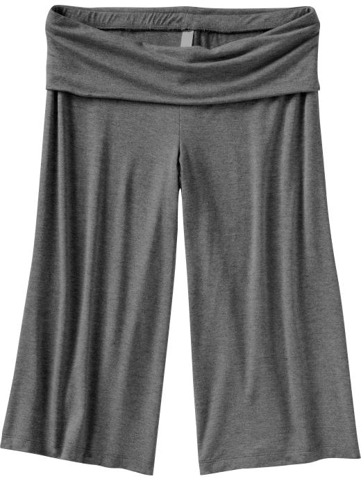 Women's Fold-Over Lounge Gauchos