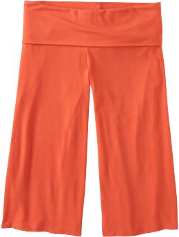Women's Fold-Over Lounge Gauchos