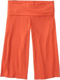 Women's Fold-Over Lounge Gauchos