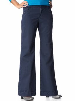 Women: Women's Mid-Rise Wide-Leg Sailor Pants - Dark Sea Blue