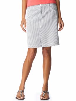 Women: Women's Perfect Khaki Pencil Skirts - Blue/White Stripe