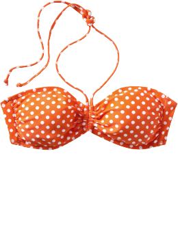 Women's Clothes: Women's Mix-and-Match Halter Bandeau Tops: Bandeau Swimwear | Old Navy :  beach beachwear bandeau swimsuit