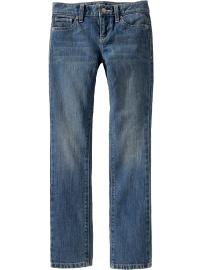 Girls Distressed Skinny Jeans