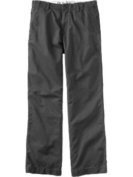Men: Men's Loose-Fit Twill Pants - Pavement