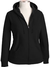 Women's Plus Fleece Zip Hoodies