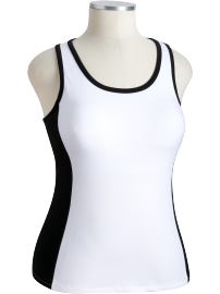 Women's Plus Jersey Sports Tanks