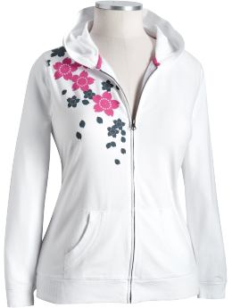 Women's Plus Graphic Zip Hoodies