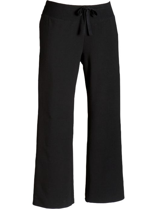 Womens Black Jack Plus Size Fleece Drawstring Pants