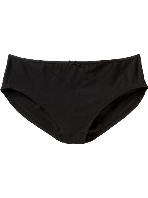 Old Navy Womens Black Jack Plus Size Ribbon-Trim Hipster Underwear