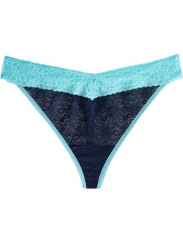 Women's Plus Lace Thong Underwear