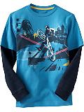Boys 2-in-1 Extreme-Sports Tees