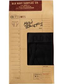 Men's Underwear Brief 3-Packs - Black Jack