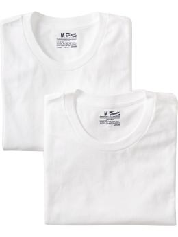 Men's Crew-Neck Undershirt 2-Packs