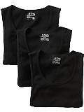 Men's Rib-Knit Tank 3-Packs - Black Jack Men's Rib-Knit Tank 3-Packs - Black Jack