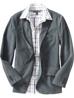 Men: Men's Cord Blazers - Pavement