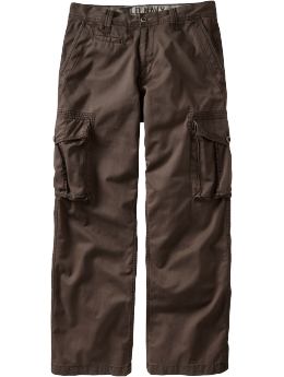 Men: Men's Loose-Fit Cargos - Moose Brown