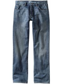 Men's Distressed Straight-Fit Jeans