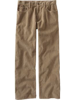 Men: Men's Loose-Fit Cords - American Twill