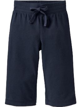 Newborn: Jersey Stretch Active Pants for Baby - Ink Blue