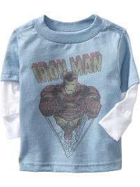 Marvel Super Heroes 2-in-1 Tees for Baby