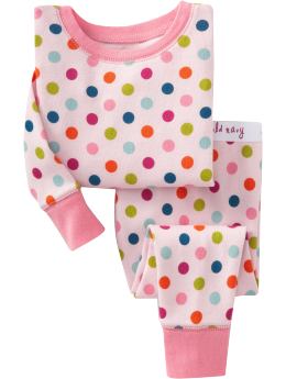 Polka-Dot Sleep Sets for Baby