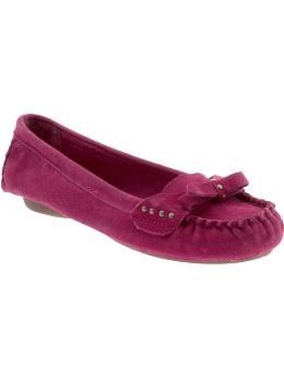 Women Women39s Studded Leather Moccasins Zinfandel Grape