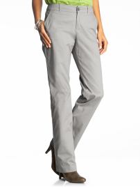 Women's Lightweight Straight-Leg Khakis