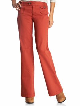 Women: Women's Button-Pocket Bedford-Cord Pants - Fox