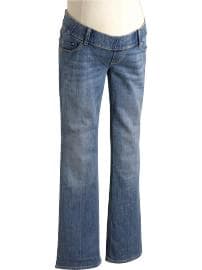 Maternity Low-Rise Boot-Cut Jeans