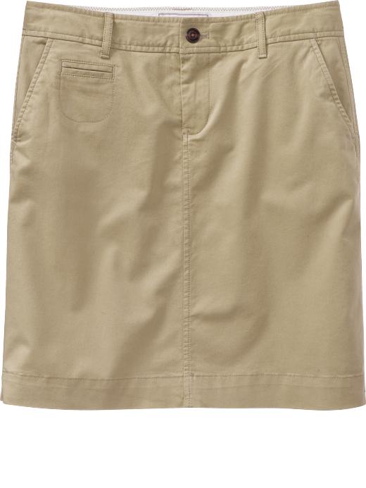 Old Navy Womens Khaki Perfect Khaki Pencil Skirts
