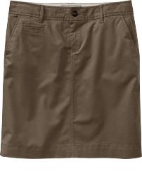 Women's Perfect Khaki Pencil Skirts