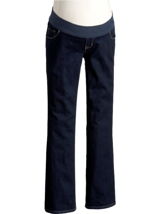 Show Off Tattoo New Low Rise Jeans Old Navy Womens Dark Rinse Maternity Low-Rise Dark Boot-Cut Jeans