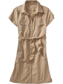 Women's Belted Shirtdresses