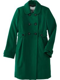 Women's Wool-Blend Tab-Waist Coats