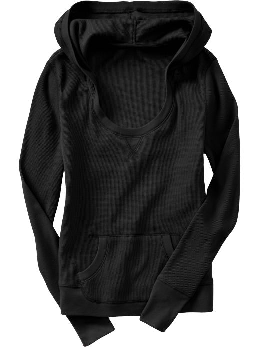 Women's Clothes: Women's Waffle-Knit Pullover Hoodies: Hoodies | Old Navy