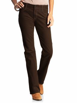 Women: Women's The Sweetheart Boot-Cut Cords - Bitter Chocolate