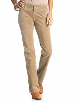Women: Women's The Sweetheart Boot-Cut Cords - Khaki