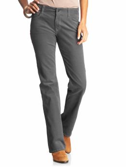 Women: Women's The Sweetheart Boot-Cut Cords - Stainless Steel