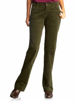 Women: Women's The Sweetheart Boot-Cut Cords - Pine Needles