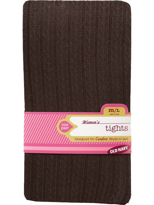 Women's Clothes: Women's Herringbone Tights: Socks & Tights | Old Navy