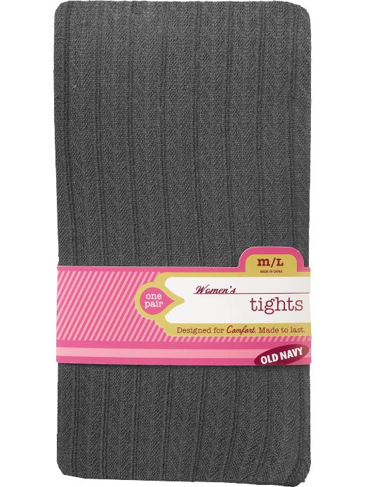 Women's Clothes: Women's Herringbone Tights: Socks & Tights | Old Navy