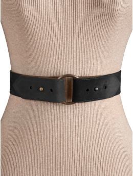 Women: Women's Sueded Belts - Black Jack