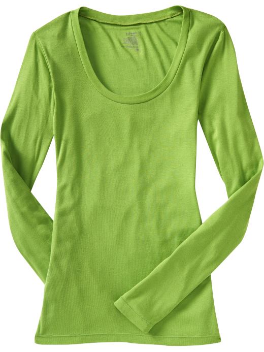 Old Navy Womens Edamame Lightweight Scoop-Neck Tees