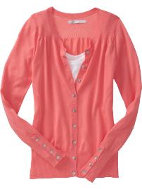 Women's Pointelle-Trim Cardigans