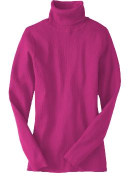 Women's Rib-Knit Turtlenecks
