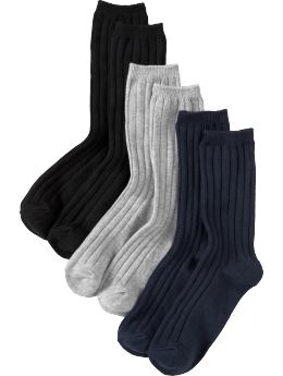 Boys: Boys Dress-Sock 3-Packs - Basic Multi Pack