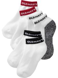 Boys Logo Ankle-Sock 3-Packs