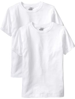 Boys Crew-Neck Undershirt 2-Packs