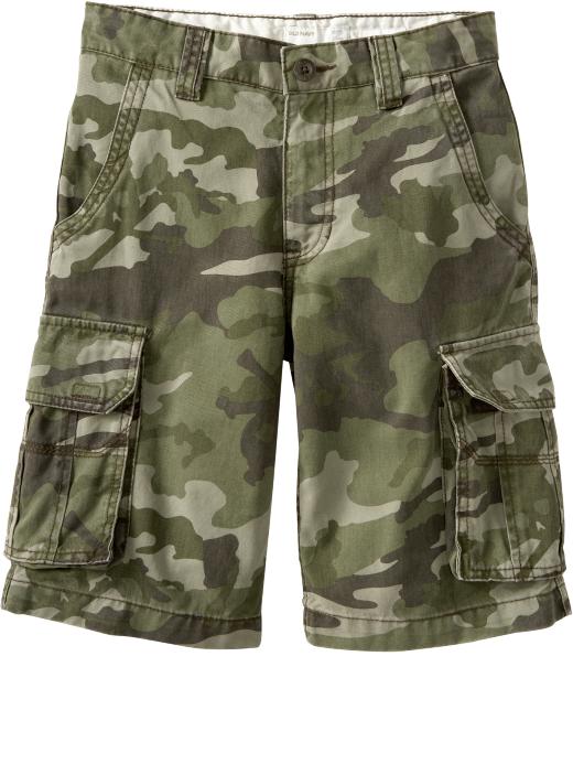 Old Navy Boys Authentic Cargo Shorts
